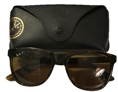 Ray-Ban RB 4184 710/83 Havana/Brown POLARIZED Sunglasses Italy Sold 4Frames Only