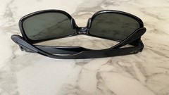 Maui Jim Sunglasses MJ432-2M RED SANDS 59-17-140 Green Lenses Black Frame- FR SH