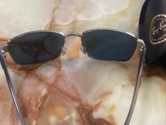 Ray-Ban RB3750 Polished Gunmetal/Blue 62 mm Sunglasses RB3750 004/R5 62-18