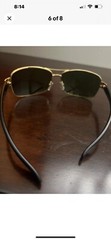 Ray Ban Green Classic G-15 Rectangular Men’s Sunglasses RB3379 004/58