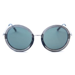 Happy Hour Sunglasses Squares Transparent Black