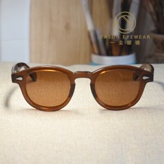 Johnny Depp Brown polarized sunglasses women mens brown acetate glasses UV400