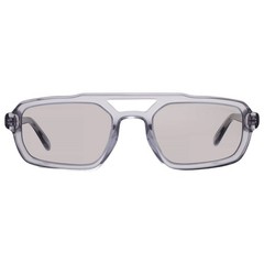 Emporio Armani Light Grey Irregular Men’s Sunglasses EA4240U 620287 53