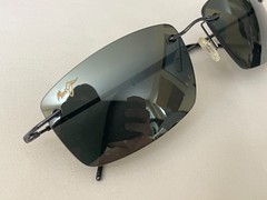 Maui Jim Sunglasses Eyewear Sun Protection 57-18-133 MJ715-06 Made in Japan Case