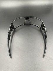 Oakley Oil Rig II Polished Black w/Silver Ghost Text Frame
