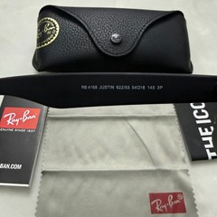 Ray-Ban Classic Polarized sunglasses Justin RB4165 622 55 Blue Lens Black Frame