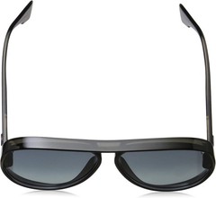 Men Women Sunglasses Round One Designer Flat Top Celebrity Fashion Thick Frame