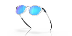 Oakley Sunglasses Pitchman R OO9439-0450 Polished Clear / PRIZM Sapphire Lens