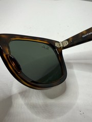 Ray-Ban Wayfarer RB4340 Light Havana Green Lens 50 mm 22 150 Sunglasses