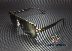 VERSACE VE2199 12524T Dark Havana Dark Grey Mirror Gold 56 mm Men’s Sunglasses