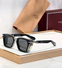 Jacques Marie Mage BORODINO Sunglasses Black/Gray 52-21-146mm With Case New