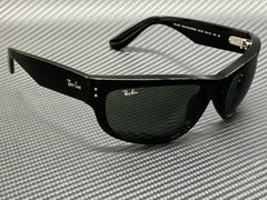 RAY BAN RB2289 901 31 Black Green Mega Balorama Unisex 63 mm Sunglasses