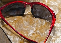 Sundog Sunglasses Red F3-STINGER Polycarbonate Ultra Flex. Preowned