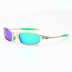 Velocity Polarized Sunglasses Fashion Aviator Retro Oval Sunglasses Non Prescrip