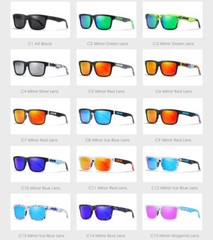 KDEAM Polarized Sports Sunglasses for Men/Women Cycling Fishing Driving Glasses