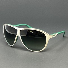 Nike sunglasses MDL 210 EV0720-133 White Pine Green Men’s 66mm Aviator Frame