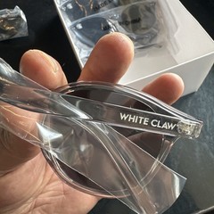White Claw Super Claw Sunglasses Unisex Eyewear fames white party favor