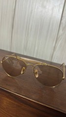 Ray-Ban Bausch and Lomb Photosun Lens Gold Metal Frame Sunglasses