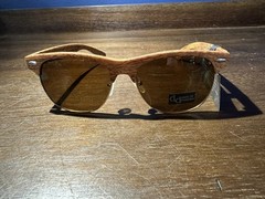 Deb & Dave Fuex Wood Men’s Women’s Sunglasses NEW