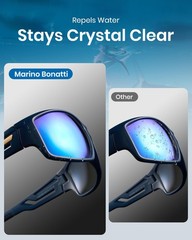 Sports Polarized Sunglasses Men Fishing Sunglasses See Fish in Water Wrap-aro…
