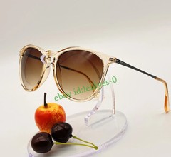 *NEW* RAY-BAN ERIKA RB4171 UV400 SUNGLASSES BROWN FRAME GRADIENT LENS 54MM