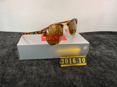 Ray-Ban RB3016 Clubmaster Tortoiseshell Frame Brown Lens Sunglasses