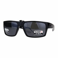 Xloop Sunglasses Mens Rectangular Fashion Frame Anti-Glare Lens UV 400