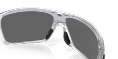 Oakley Turbine Rotor Polished Clear/Prizm Black Polarized Sunglasses OO9307-1632