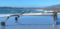Vintage Oval Sunglasses- PB8010 Unknown Brand