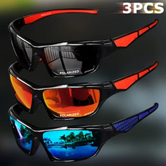 New 2025 Polarized Vertex Men AntiGlare Fishing Cycling Driving Sport Sunglasses