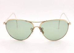 Vintage American Optical AO Ful-Vue Green Aviator 1/10 12k GF