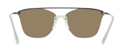 Prada 0PS 52US 371HD0 Lifestyle Ruthenium irregular Sunglasses