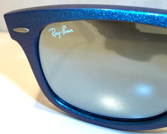 Ray-Ban Wayfarer Cosmo Mercury Blue/Purple Color Changing Iridescent RB2140 6113