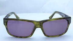 Dakota Smith Perception Rectangle Sage Unisex Sunglasses 59mm