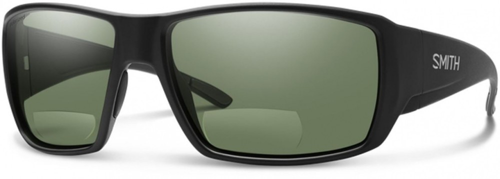 NEW Smith 320012 Guide’s Choice Bifocals Sunglasses Matte Black 100% AUTHENTIC
