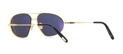 Tom Ford BRADFORD FT 0771 Gold/Blue Grey (30A) Sunglasses