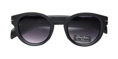 NEW SEAN JOHN SJS1020CE SUNGLASSES 46-19-147 BLACK MENS FULL-RIM ROUND 001 METAL