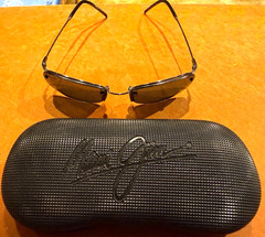 Maui Jim Sunglasses Hula MJ-0350-02 Sunglasses Flexon Gunmetal Black/Gray EUC