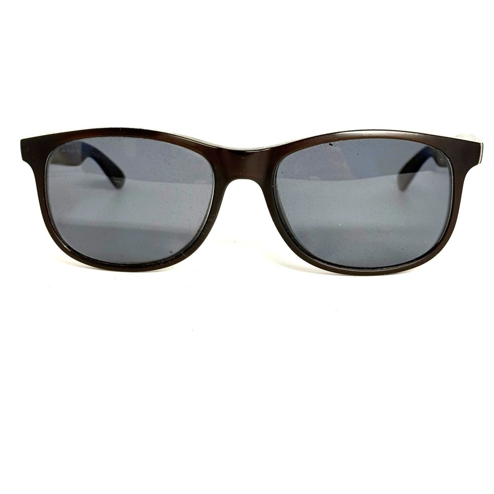 Ray-Ban RB4187 Chris Sunglasses Brown Tortoise Grey Lens 55mm Made in Italy