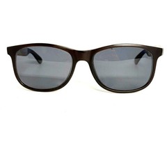 Ray-Ban RB4187 Chris Sunglasses Brown Tortoise Grey Lens 55mm Made in Italy