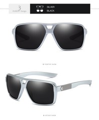 DUBERY Square Polarized Sport Sunglasses Men Women Driving Fishing Glasses New