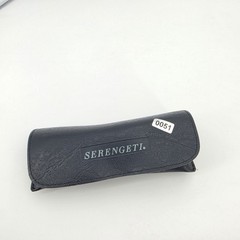 Serengeti 6534 Sunglasses Hurikanu Black Metal Round Oval Driver’s Lens READ