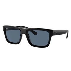 Ray-Ban Warren Polished Black / Dark Blue RB4396 667780 57-20 NEW