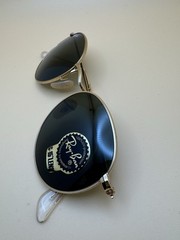SUNGLASSES RAY BAN RB3447 ROUND METAL 001 50-21 145 WITH CASE