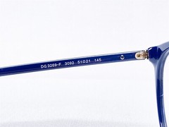 NEW Dolce & Gabbana DG3269F 3092 Men Striped Grey/Blue Eyeglasses Frames 51/21