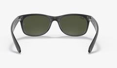 Ray-Ban New Wayfarer Classic Matte Black / Green 58 mm Sunglasses RB2132 622 58