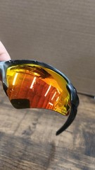 Oakley Flak 2.0 XL Prizm Red Half-Rim Black Sunglasses OO9188-86 59