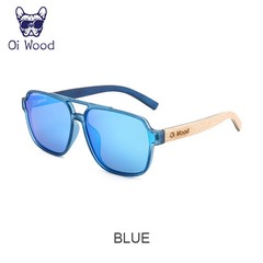 Oi Wood Sunglasses for Men Wood Sun Glasses Man Eyeglasses Polarizing Glasses.