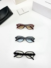 GENTLE MONSTER x Maison Margiela MM211 Wine Crystal /Light Beige 144 Sunglasses