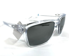 Oakley Sunglasses Sylas OO9448-2957 Polished Clear Frames with Prizm Black Lens